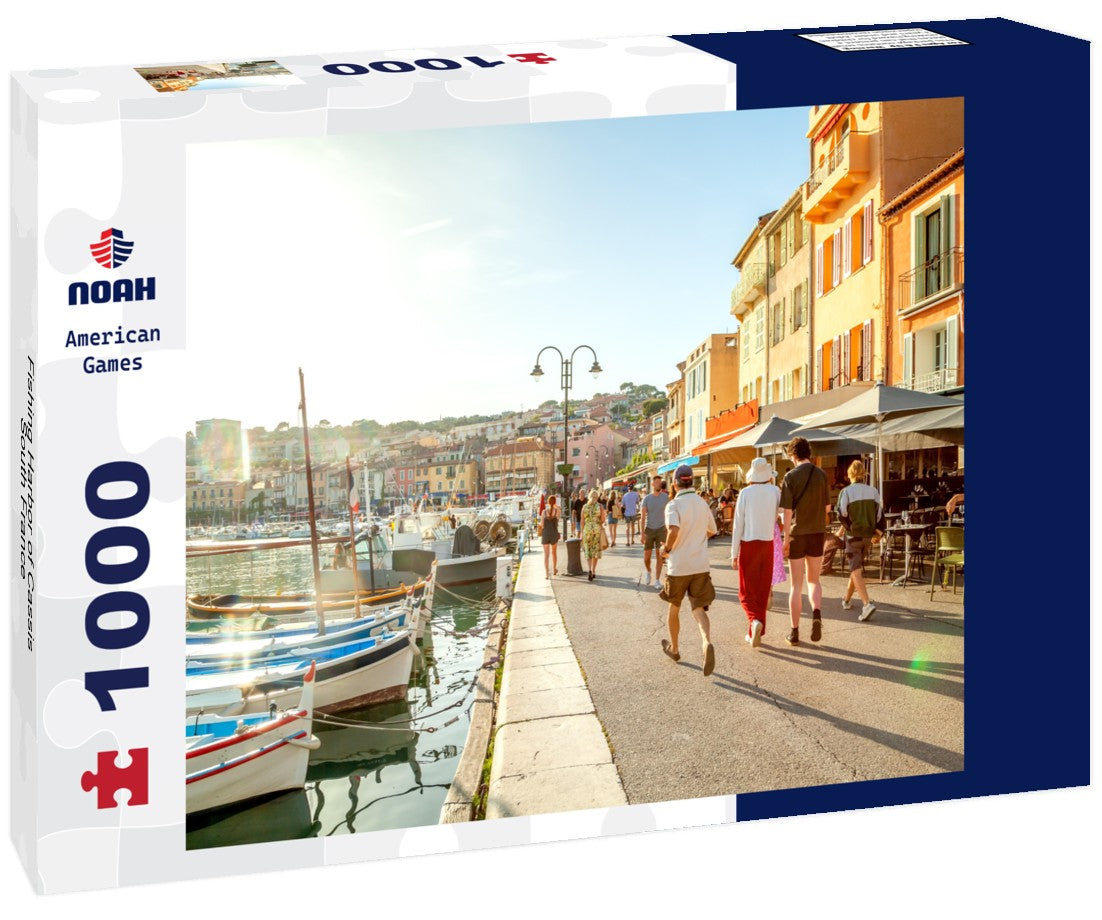 Noah Jigsaw Puzzle Fishing Harbor of Cassis, South France 1000 pieces