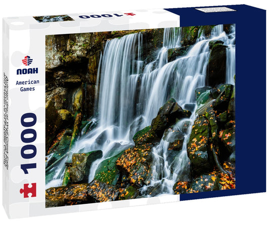 Noah Jigsaw Puzzle Autumn day at Wolf Creek Falls, New River Gorge National Park and Preserve in Fayette County, West Virginia, USA 1000 pieces