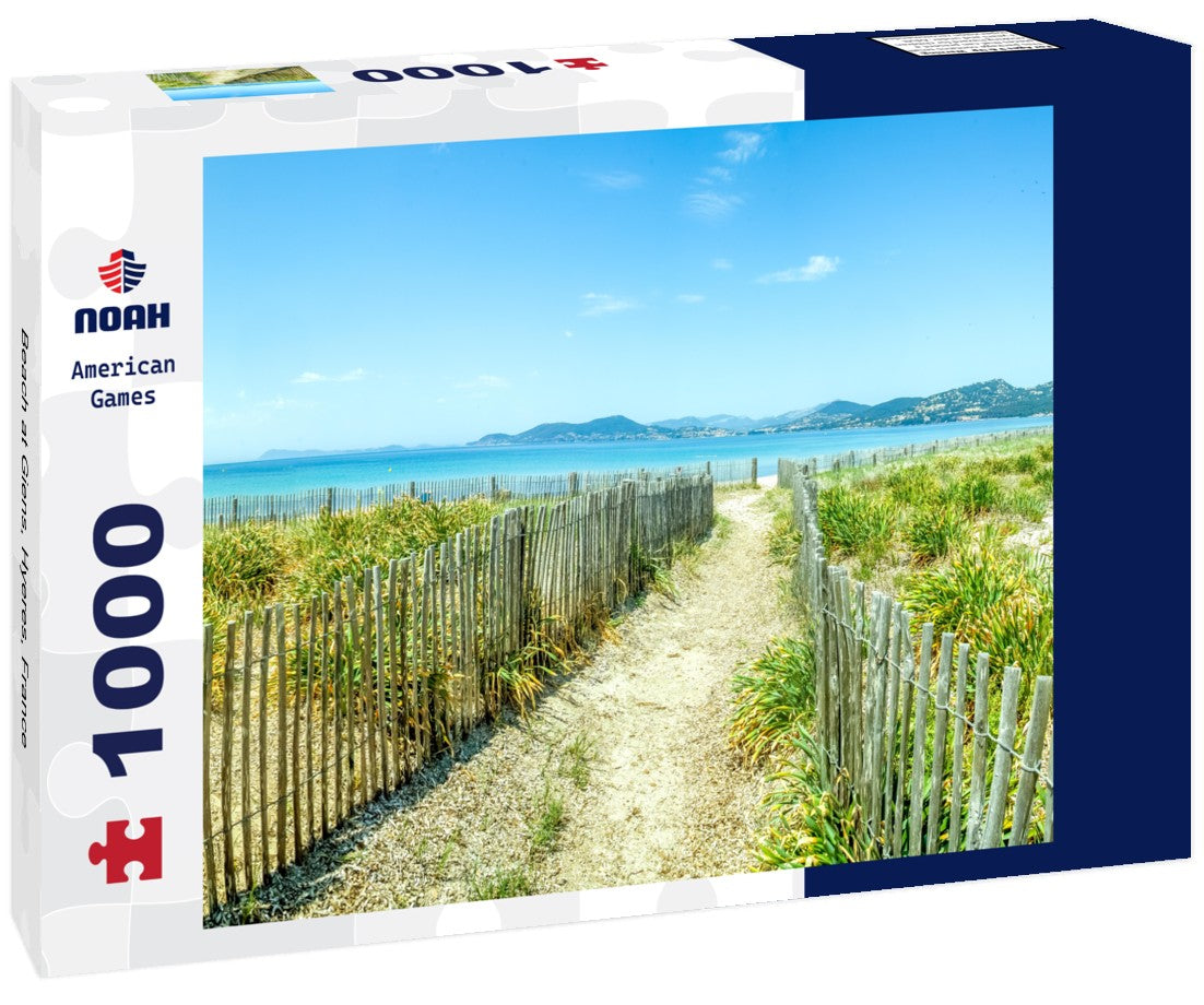 Noah Jigsaw Puzzle Beach at Giens, Hyeres, France 1000 pieces