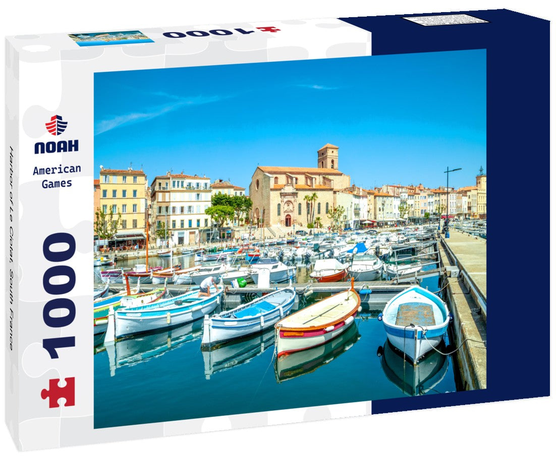 Noah Jigsaw Puzzle Harbor of Le Ciotat, South France 1000 pieces