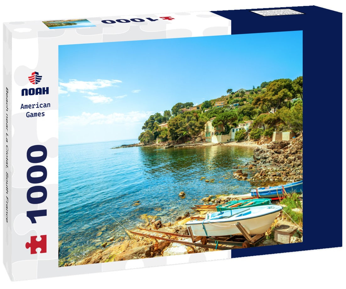 Noah Jigsaw Puzzle Beach near La Ciotat, South France 1000 pieces