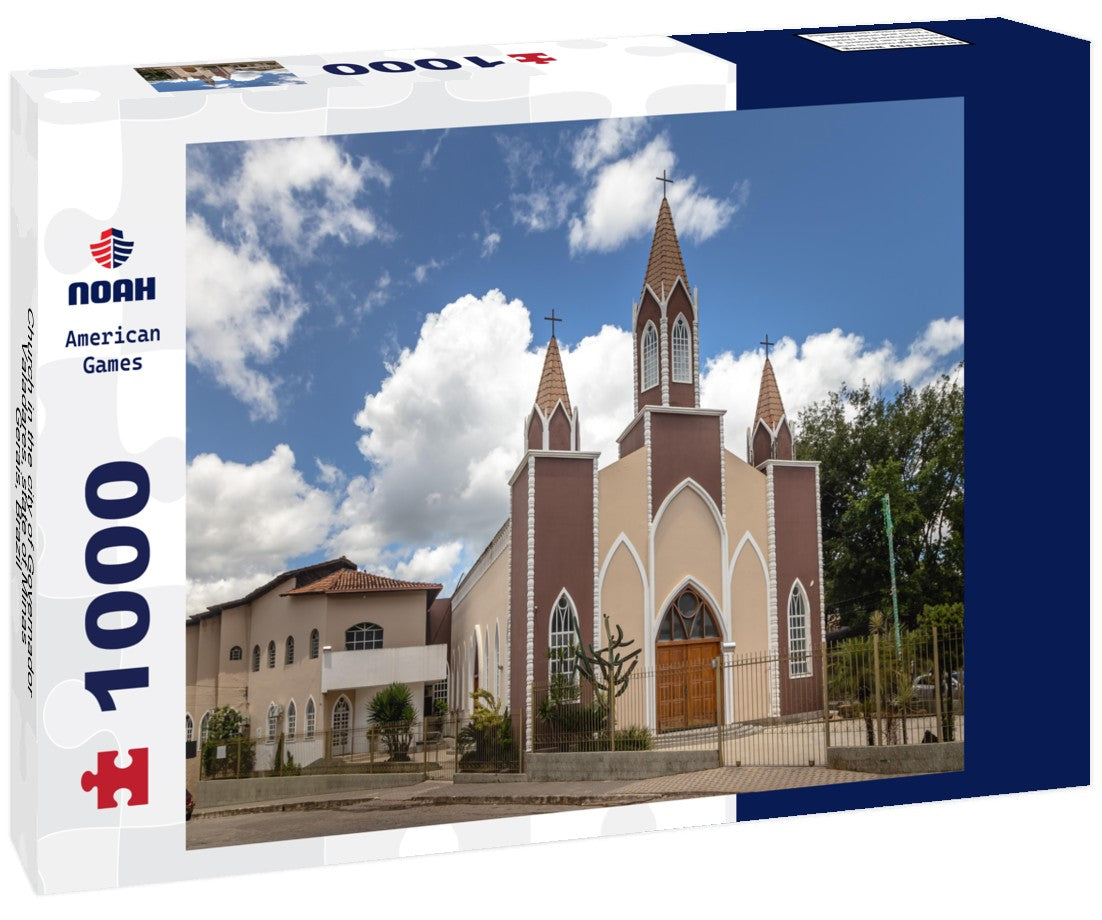 Noah Jigsaw Puzzle Church in the city of Governador Valadares, state of Minas Gerais, Brazil 1000 pieces