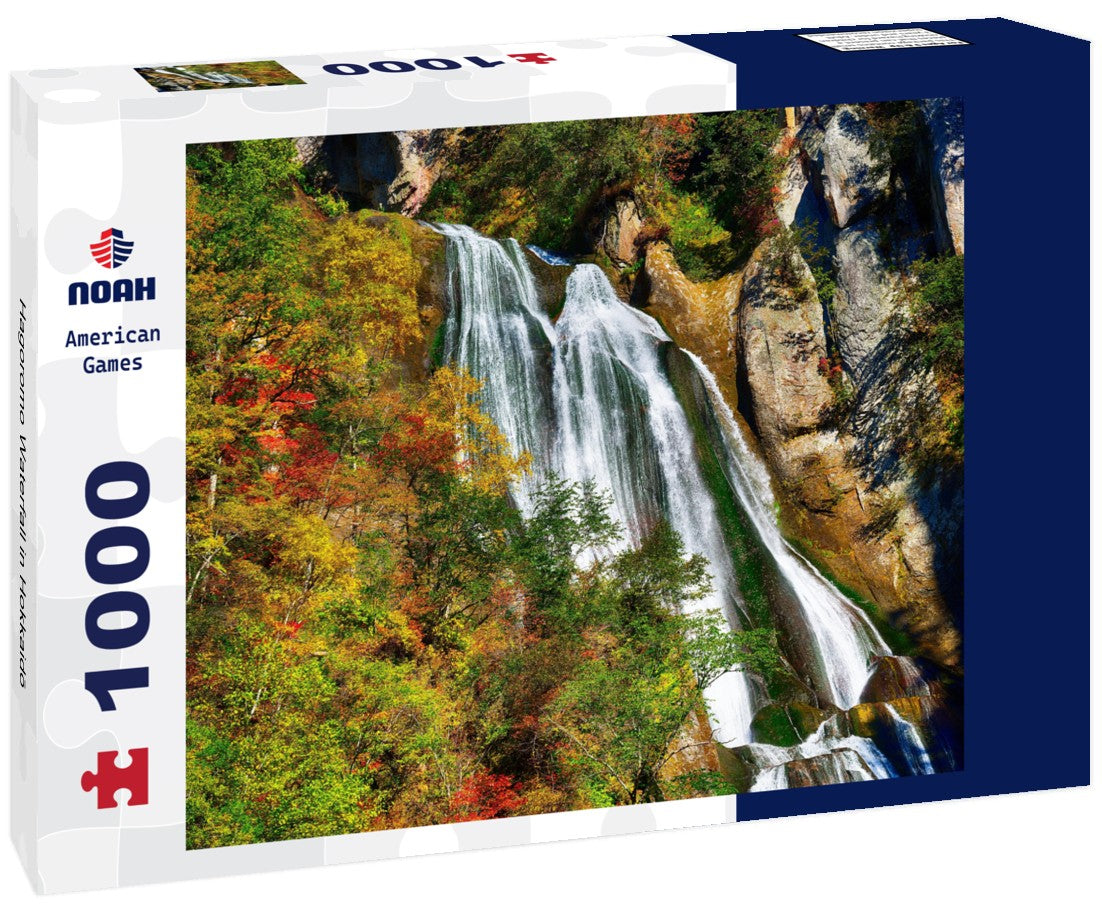 Noah Jigsaw Puzzle Hagoromo Waterfall in Hokkaido 1000 pieces