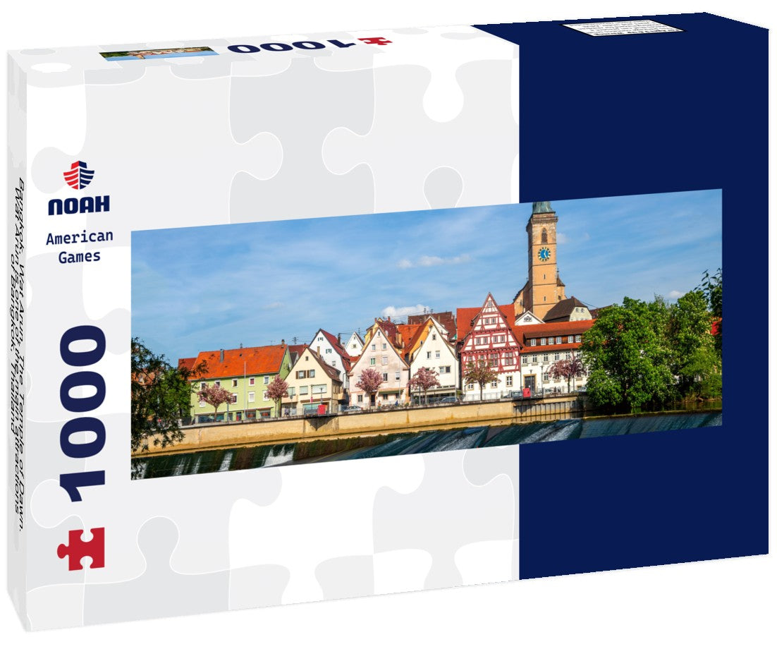 Noah Jigsaw Puzzle Bangkok, Wat Arun, The Temple of Dawn. Wat Arun is one of the main attractions of Bangkok, Thailand Panorama 1000 Pieces