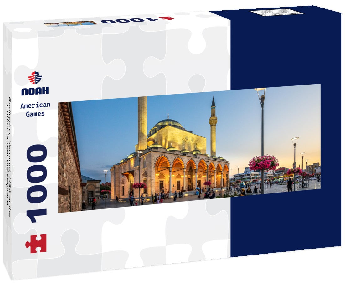 Noah Jigsaw Puzzle Burlington, Vermont, USA at the Church Street Marketplace Panorama 1000 Pieces