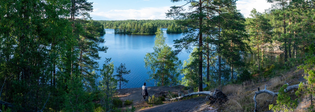 Noah Jigsaw Puzzle Beautiful waterfall in the green forest in the jungle, Wangtakang Waterfall, Prachinburi, Thailand Panorama 1000 Pieces
