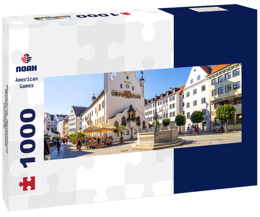 Noah Jigsaw Puzzle Blaserturm, Ravensburg, Baden-Württemberg, Germany Panorama 1000 Pieces