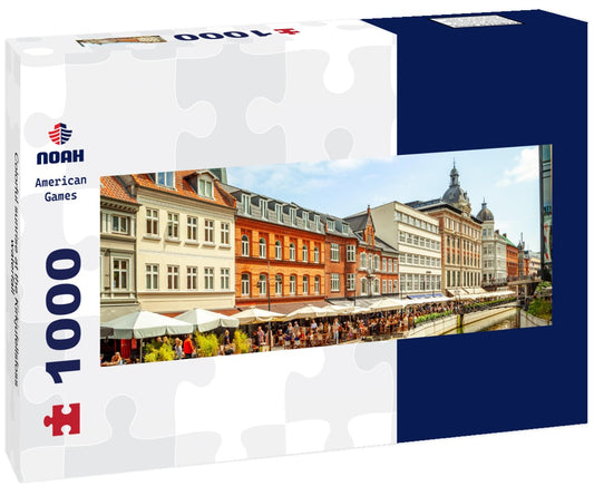 Noah Jigsaw Puzzle Colorful sunrise at the Kirkjufellsfoss waterfall Panorama 1000 Pieces