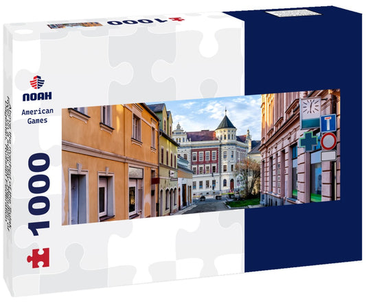 Noah Jigsaw Puzzle Above the riverbed of the Sulak River on a sunny day. Republic of Dagestan, Russian Federation Panorama 1000 Pieces