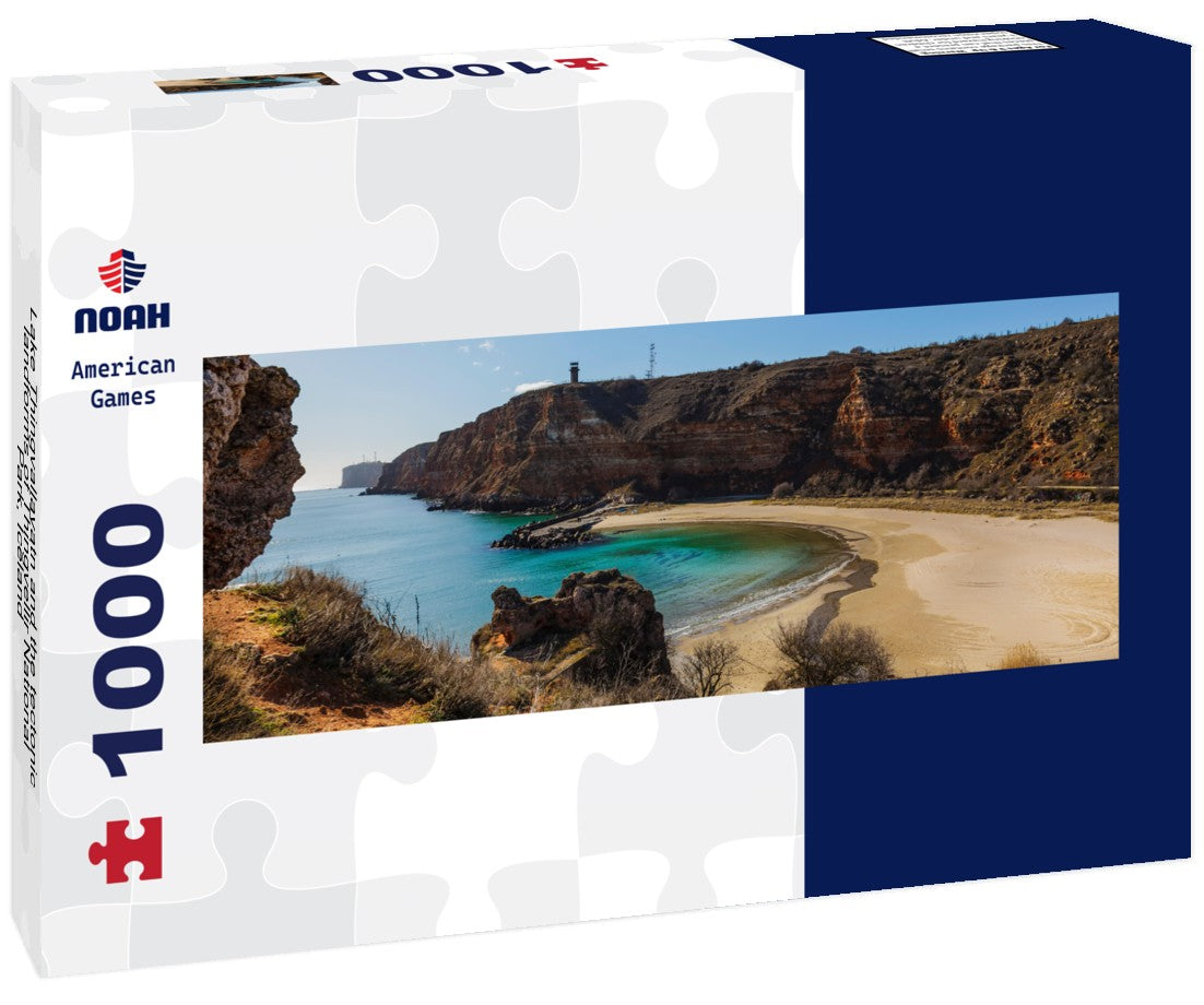 Noah Jigsaw Puzzle Lake Thingvallavatn and the tectonic landforms of Thingvellir National Park, Iceland Panorama 1000 Pieces