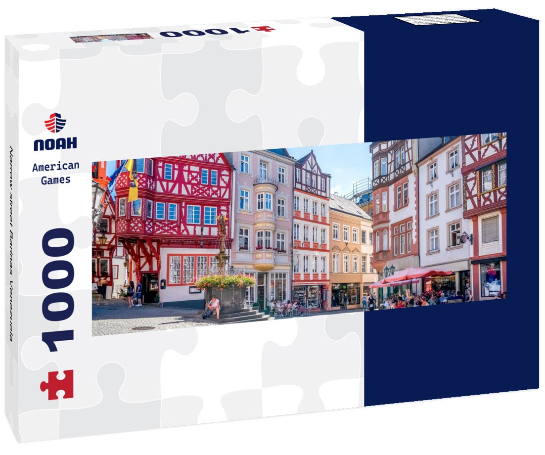 Noah Jigsaw Puzzle Narrow street Barinas Venezuela Panorama 1000 Pieces