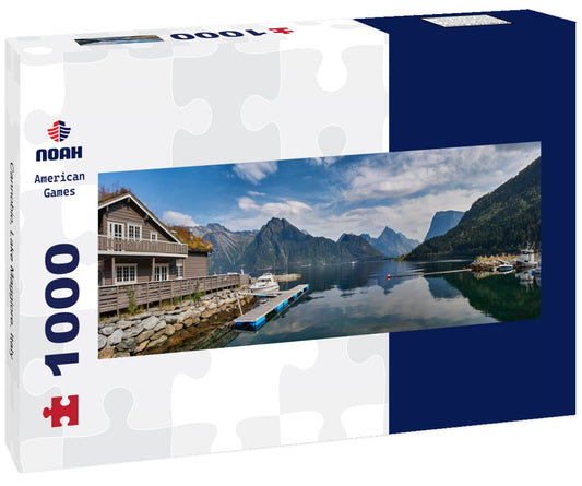 Noah Jigsaw Puzzle Cannobio, Lake Maggiore, Italy Panorama 1000 Pieces