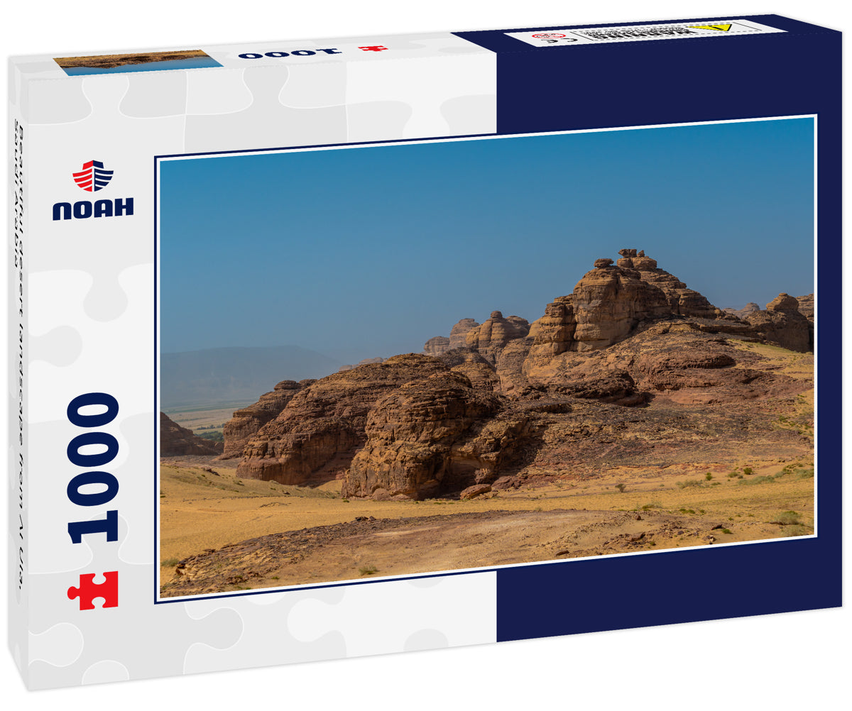 Beautiful desert landscape from Al Ula, Saudi Arabia