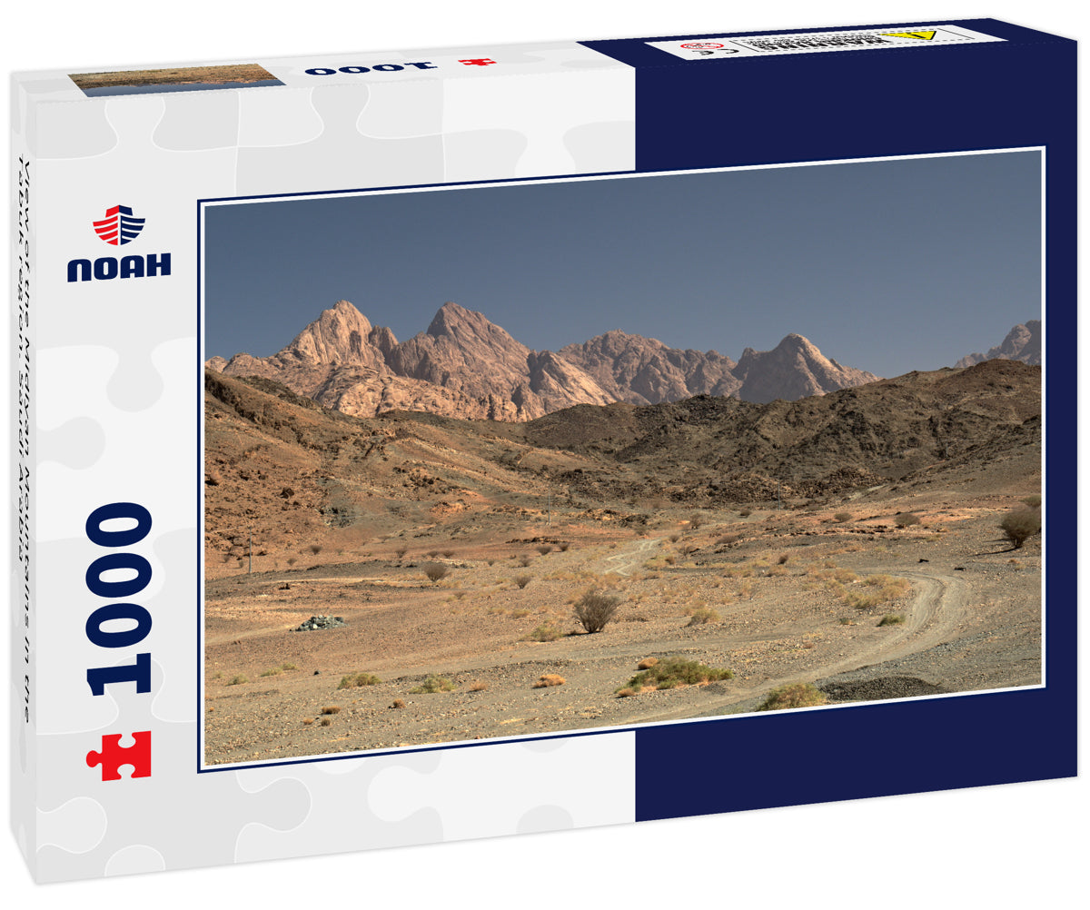 View of the Midiyan Mountains in the Tabuk region. Saudi Arabia