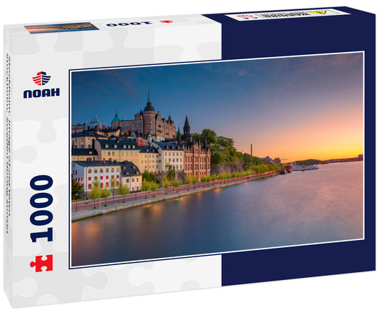 Stockholm. Image of old town Stockholm, Sweden during sunset