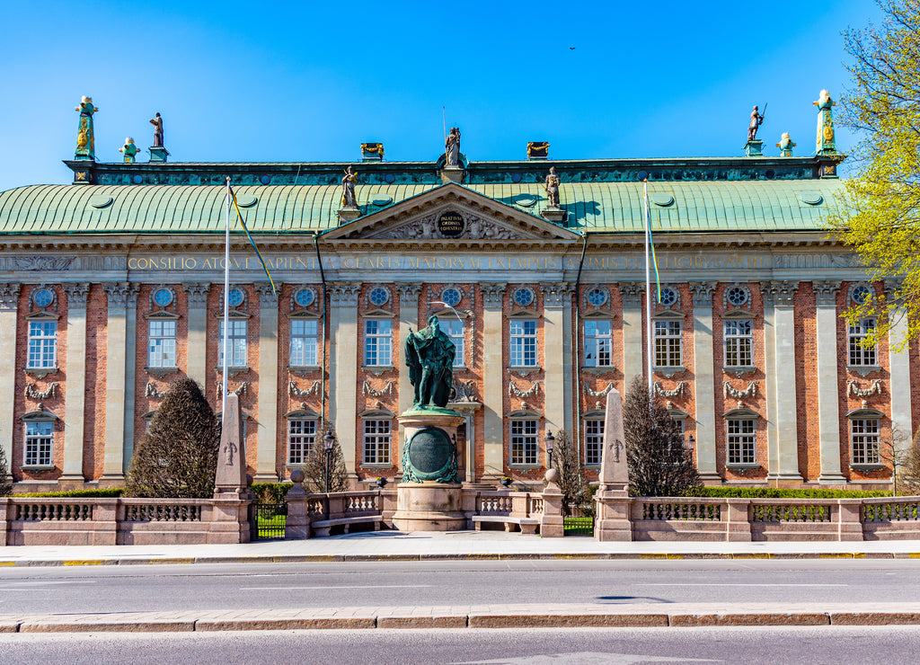 House Of Nobility in the old town of Stockholm, Sweden