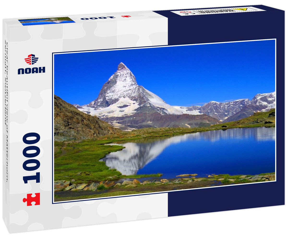 Clear beautiful view of Matterhorn, Zermatt, Switzerland