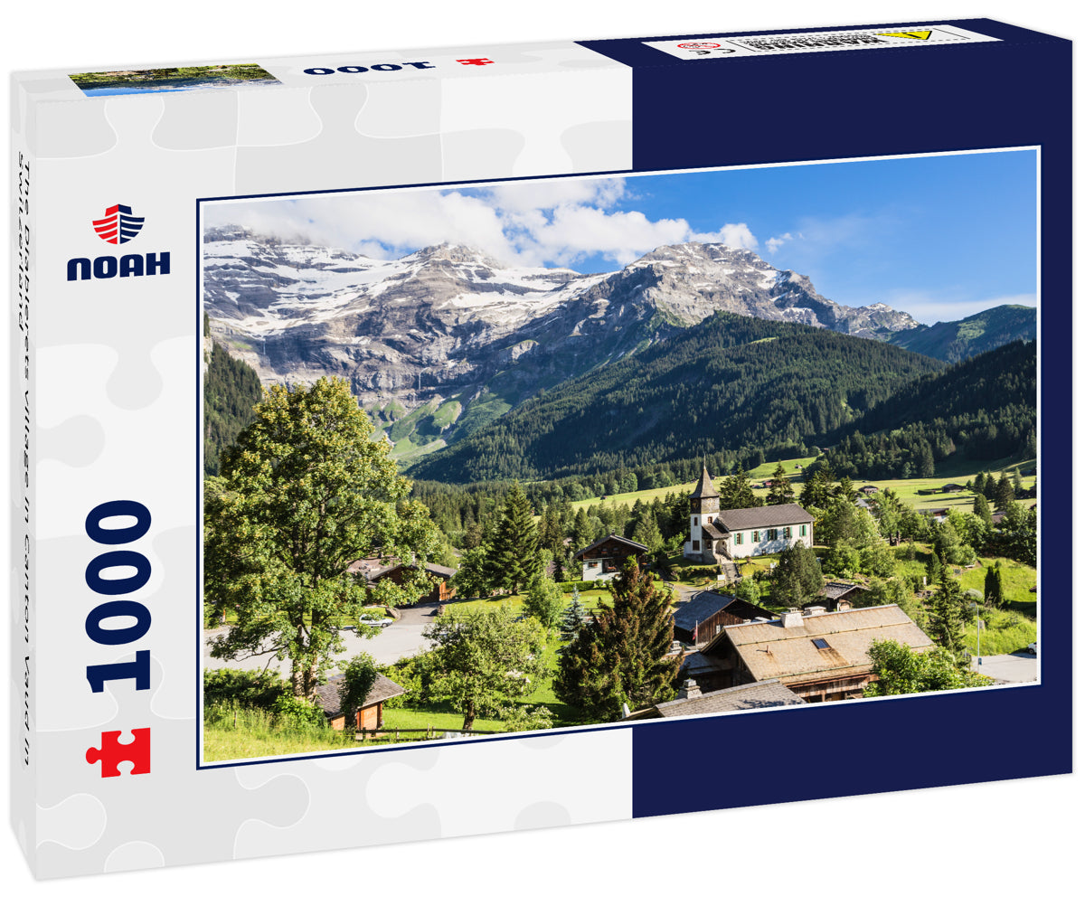 The Diablerets village in Canton Vaud in Switzerland