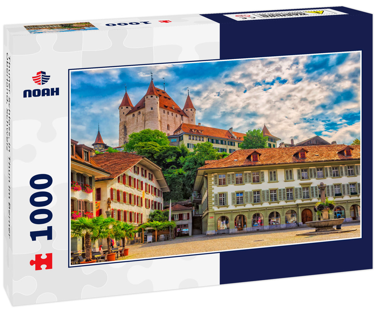 Thuner Schloss, in Thun im Berner Oberland, Schweiz