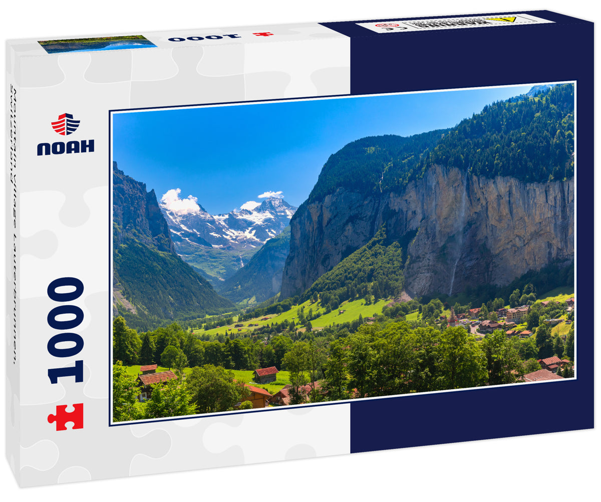 Mountain village Lauterbrunnen, Switzerland