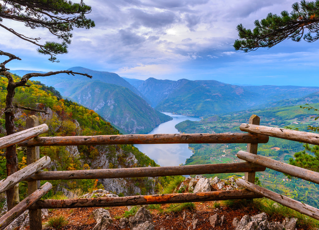 Banjska stena viewpoint at Tara National Park, Serbia
