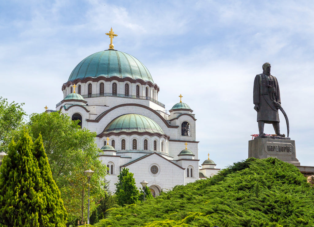The Serbian Orthodox Christian Church of St Sava, Belgrade, Serbia