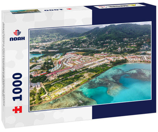 Seychelles Perseverance Island Mahé Mahe sea ocean aerial photo view