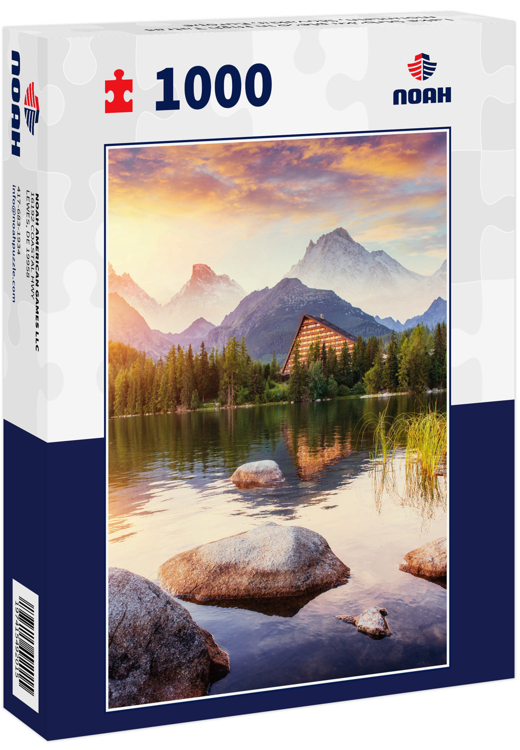 Lake Strbske pleso in High Tatras mountain, Slovakia, Europe