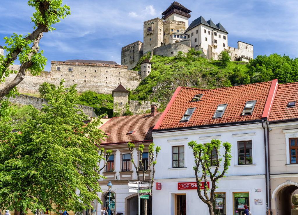 Trencin castle, Slovakia
