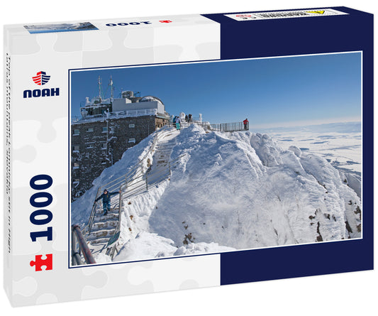 Top of the peak Lomnicky stit in High tatras mountains, Slovakia