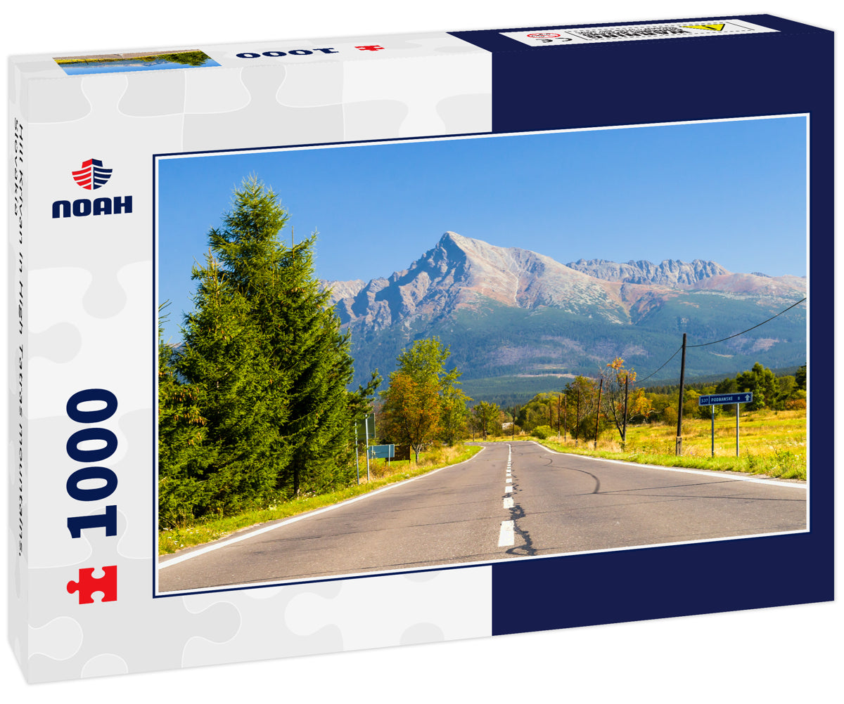 Hill Krivan in High Tatras mountains, Slovakia