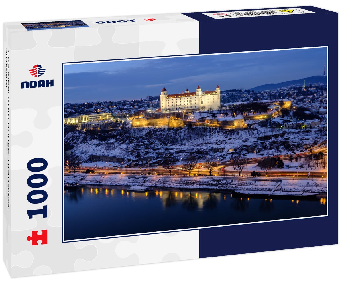 City View from Bridge, Bratislava, Slovakia