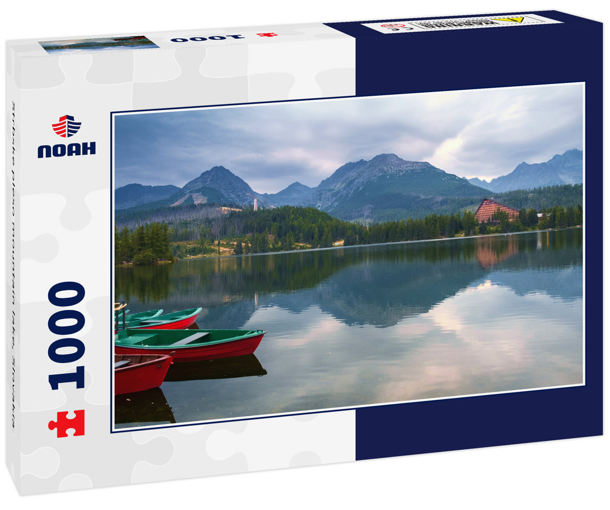 Strbske pleso mountain lake, Slovakia