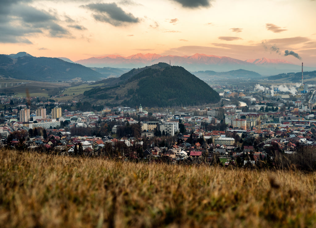 Town Ružomberok at Slovakia