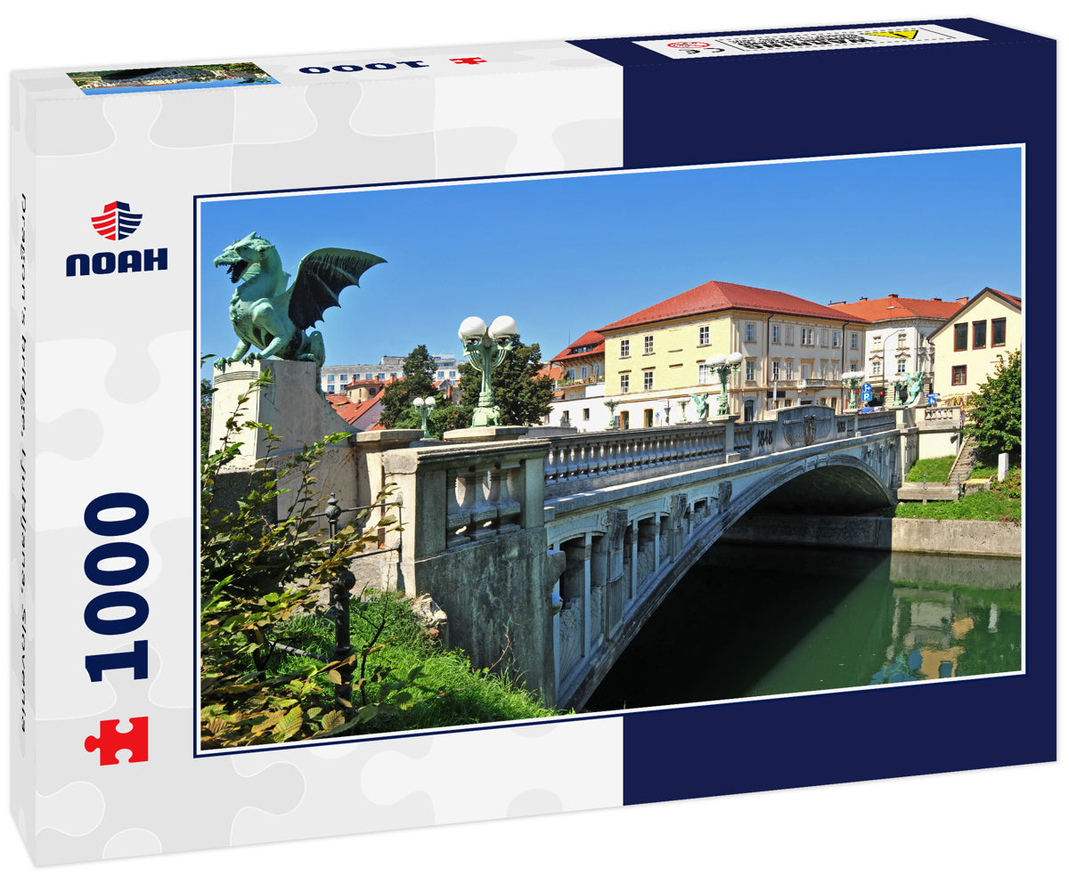 Dragon's bridge, Ljubljana, Slovenia