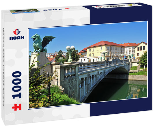 Dragon's bridge, Ljubljana, Slovenia