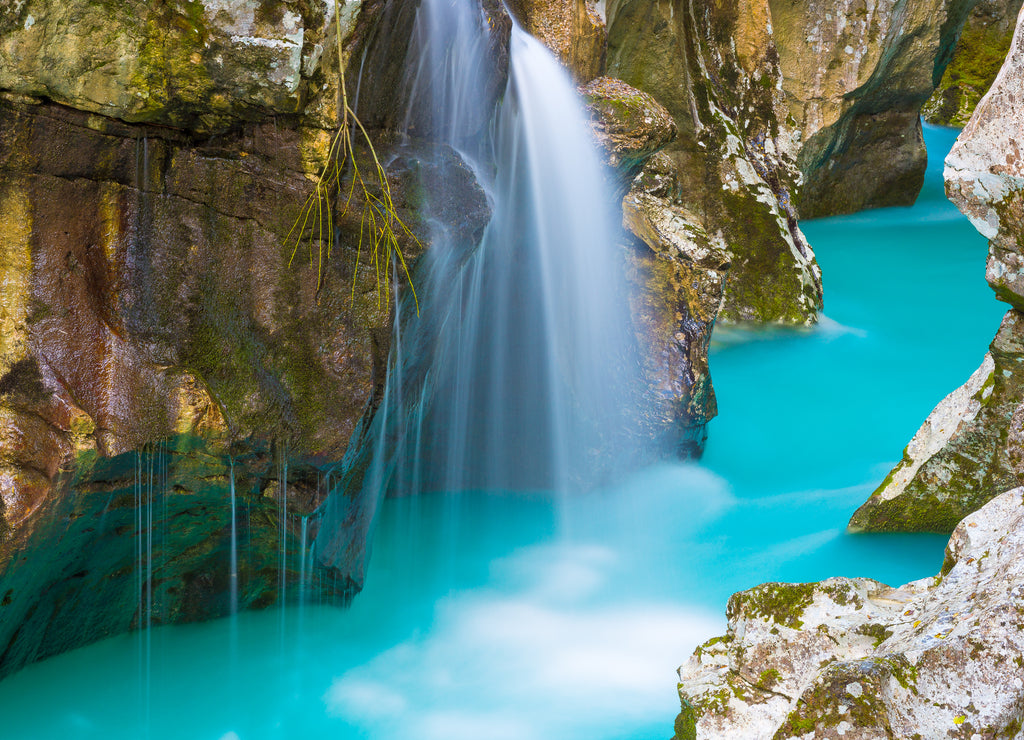 Great canyon of Soca river, Slovenia