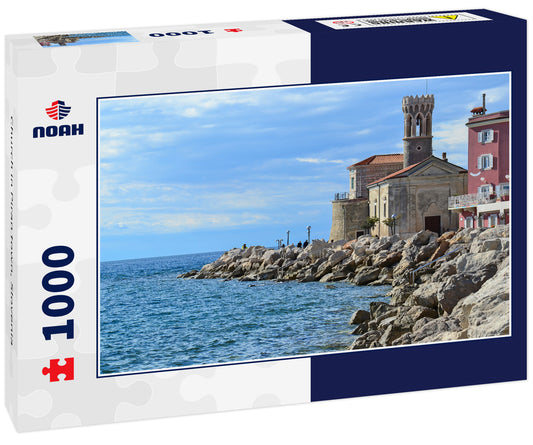 Church in Piran town, Slovenia