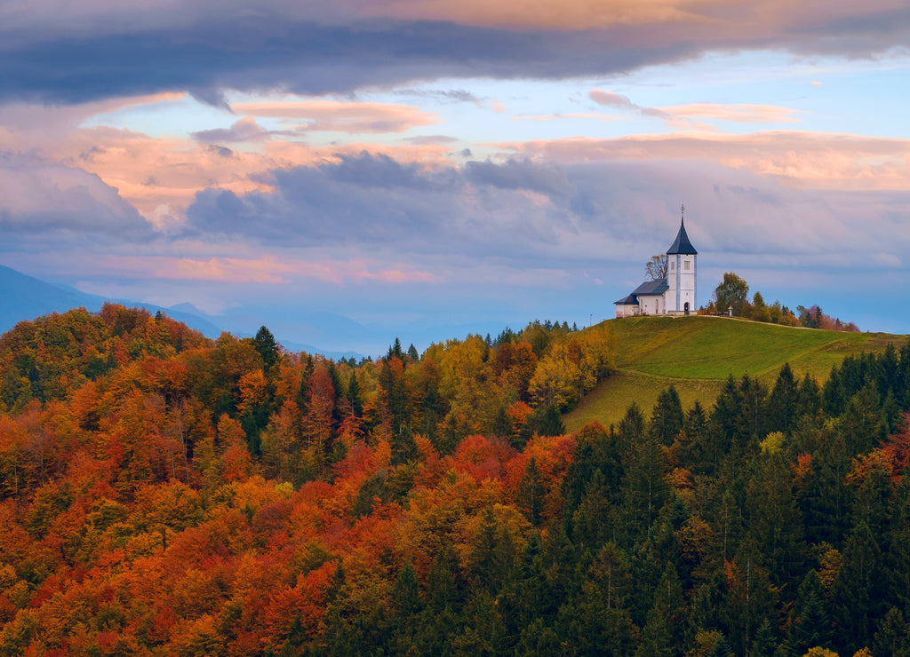 Church of St. Primoz in Slovenia