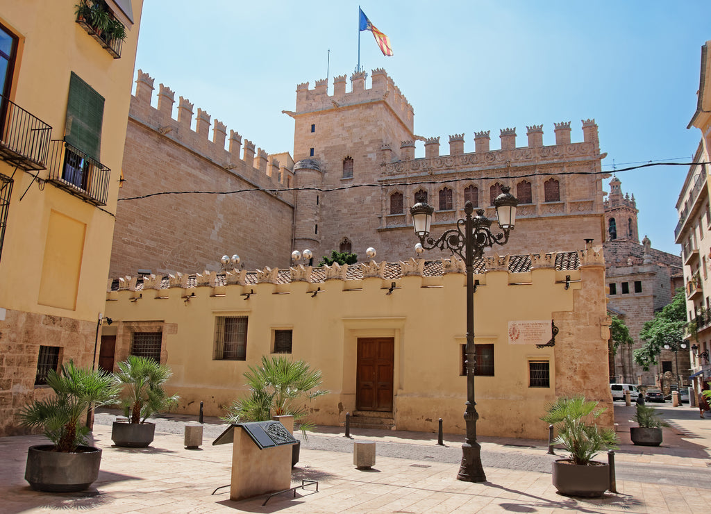 Silk Exchange in the old city center of Valencia
