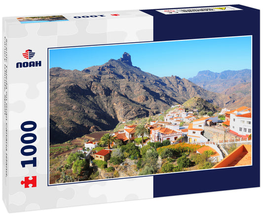 Scenic Tejeda on Gran Canaria Island, Canary Islands, Spain