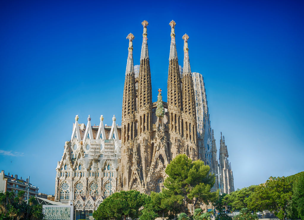 Sagrada Familia in Barcelona, Spain