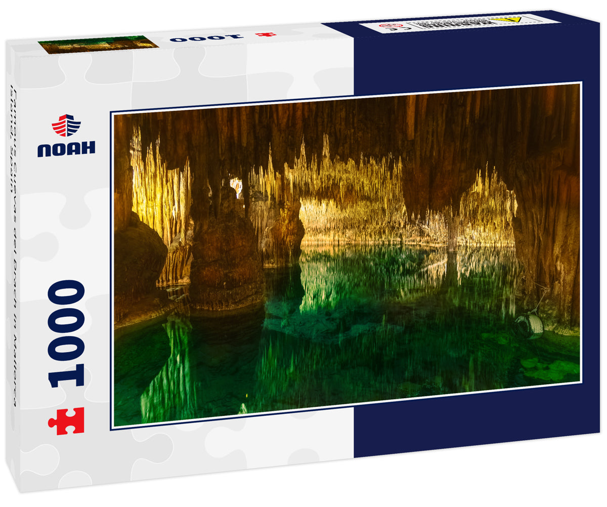 Famous Cuevas del Drach in Mallorca Island, Spain