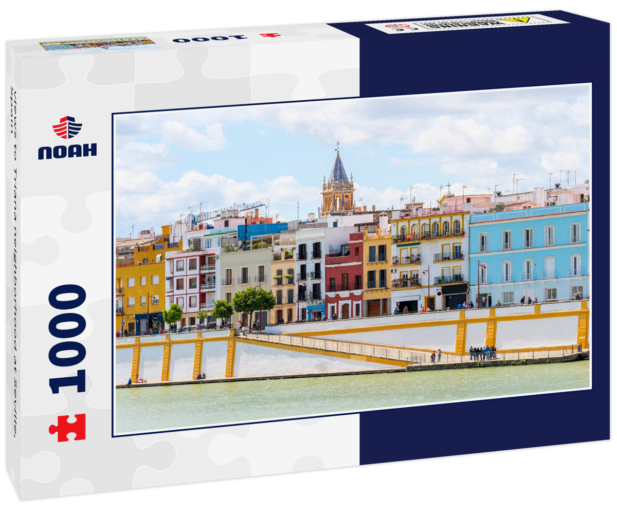 views to Triana neighborhood at Seville, Spain