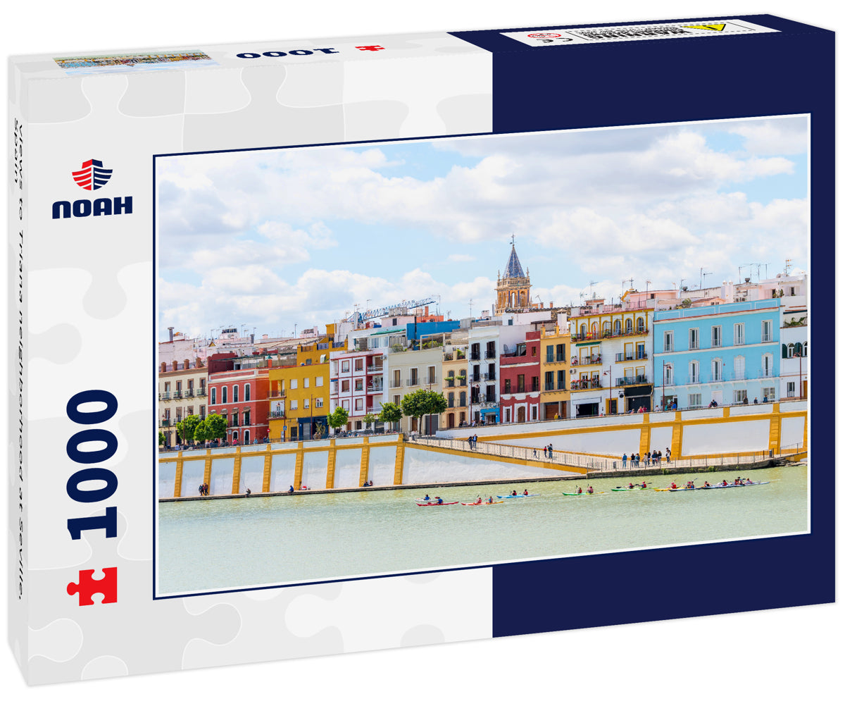 views to Triana neighborhood at Seville, Spain