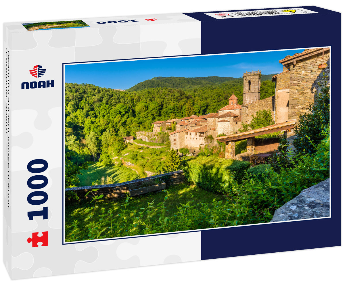 Beautiful ancient village of Rupit (Catalonia, Spain)