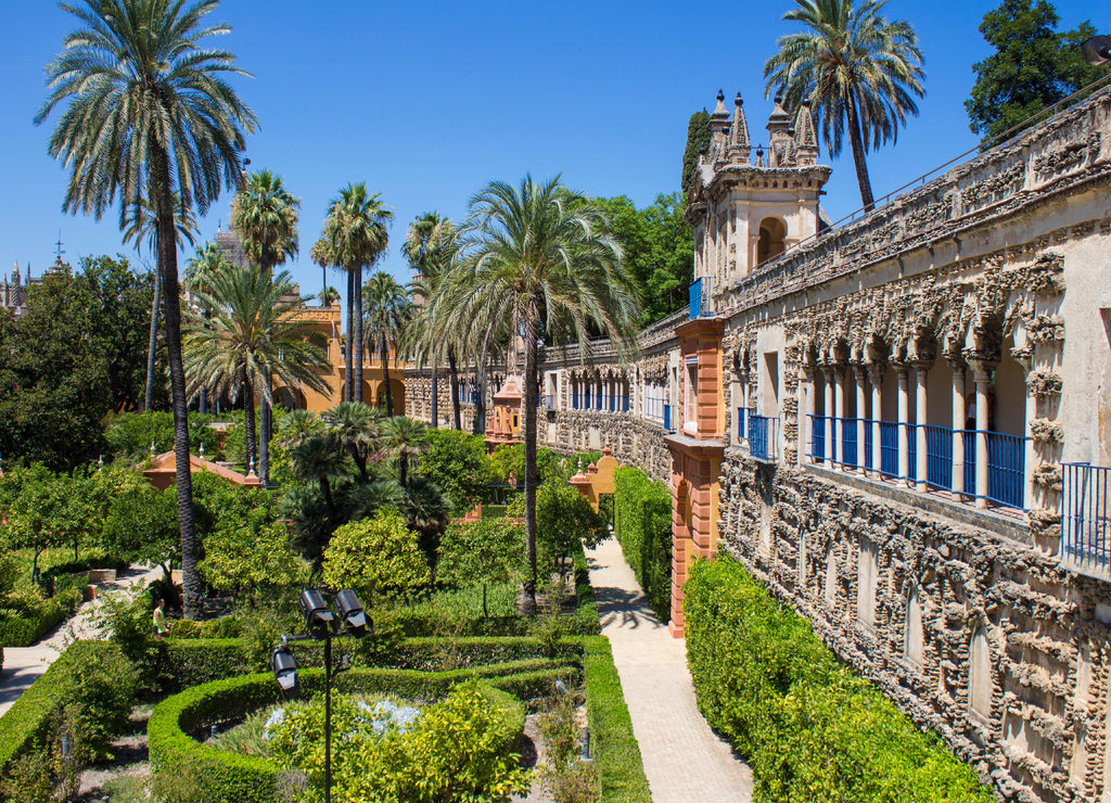 Royal Alcazar of Seville (Real Alcazar de Sevilha), Seville, Spain