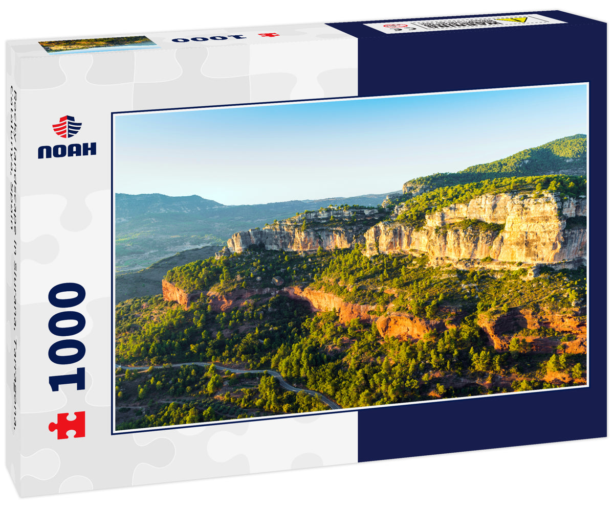 Rocky landscape in Siurana, Tarragona, Catalunya, Spain