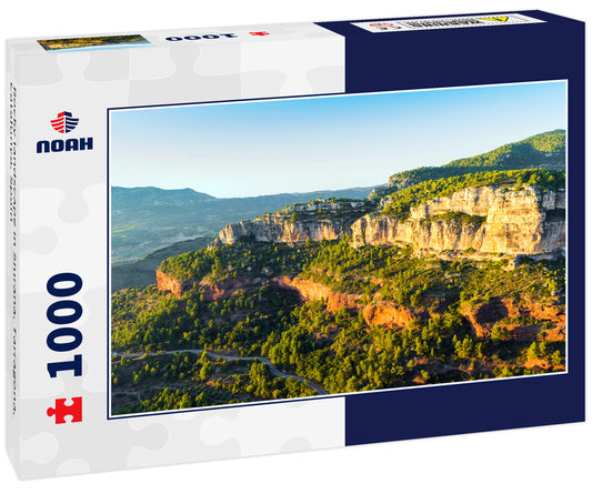 Rocky landscape in Siurana, Tarragona, Catalunya, Spain