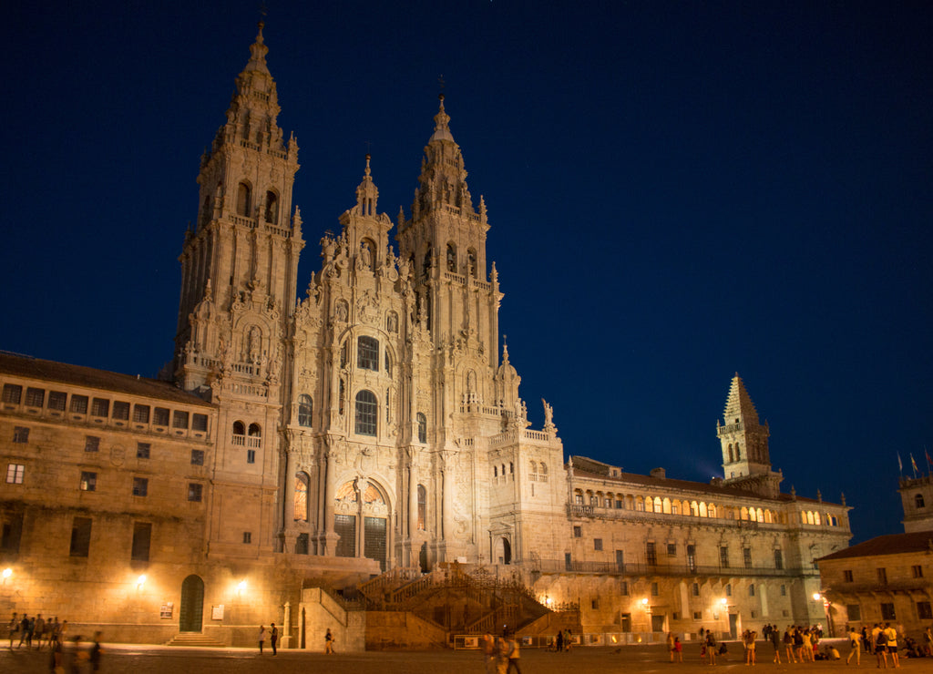 santiago de compostela is the capital of northwest Spain’s Galicia region